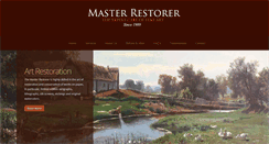 Desktop Screenshot of masterrestorer.com
